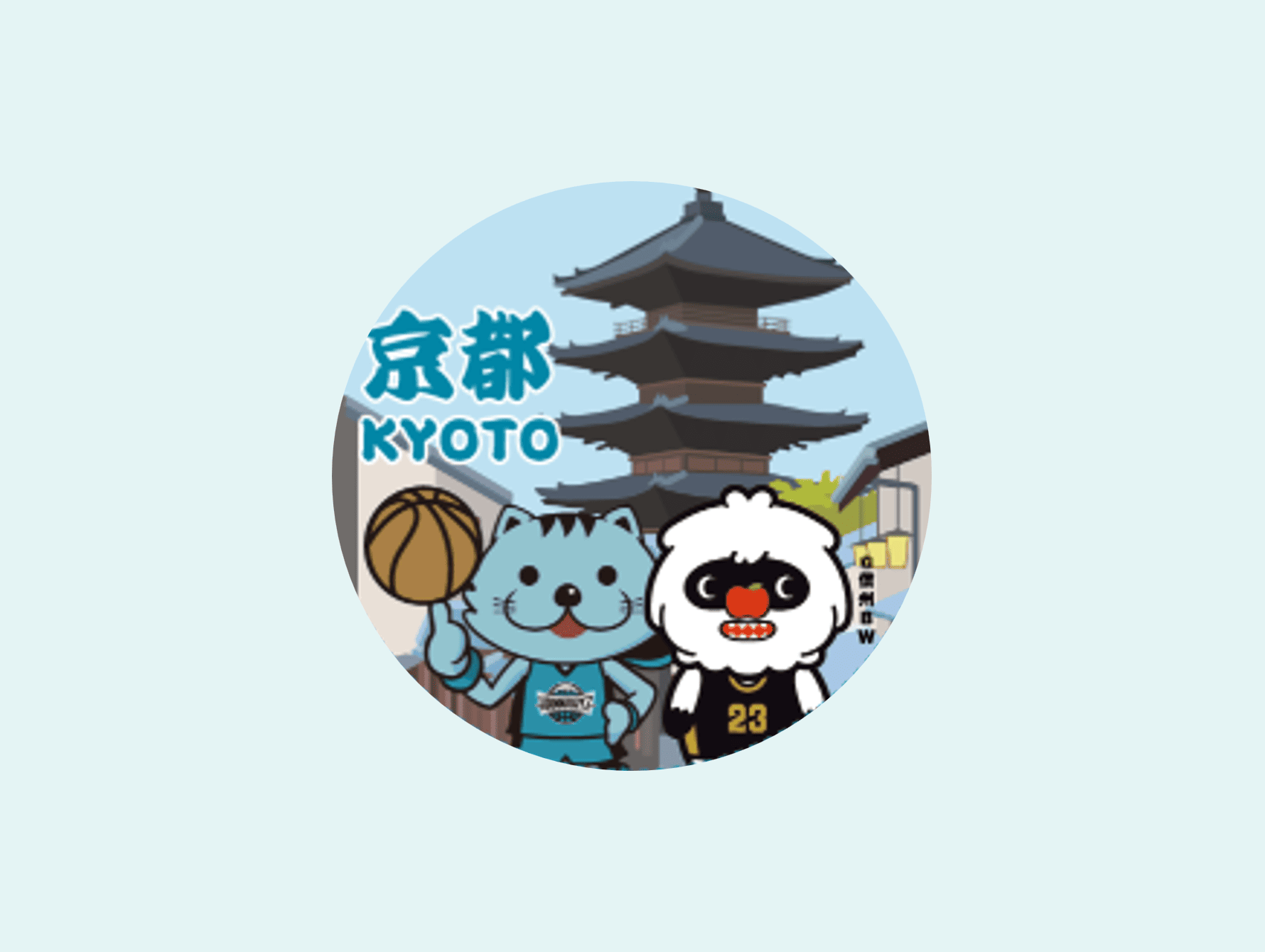 ニャリトモ缶バッジ(ブレアー×はんニャリン)