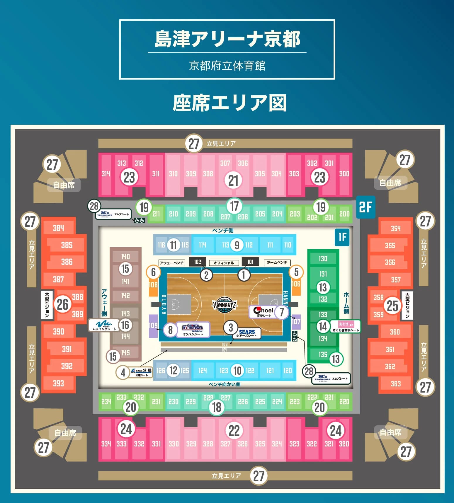 座席図