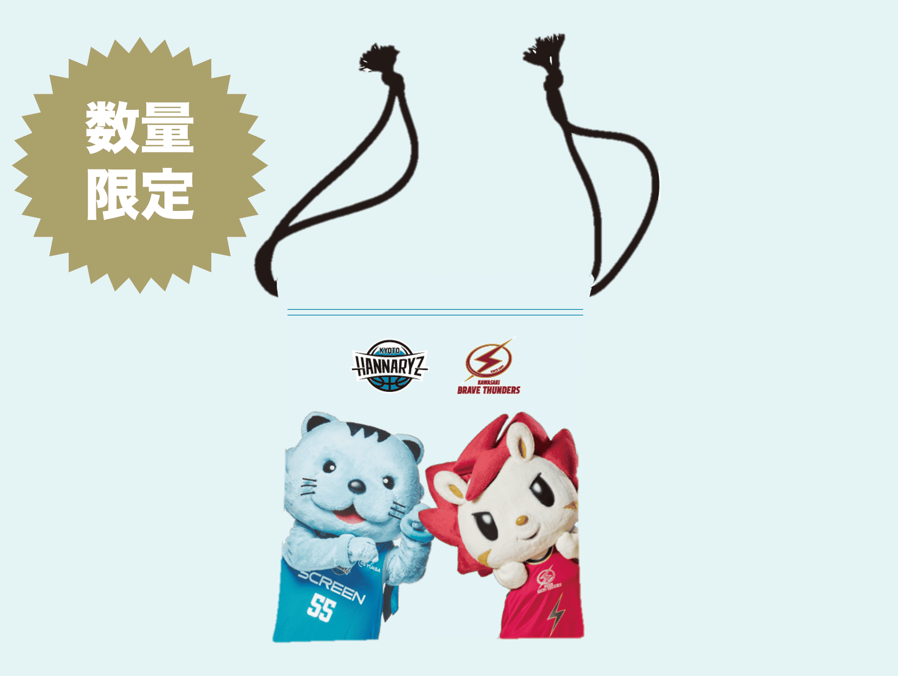 はんニャリン×ロウル　コラボきんちゃく