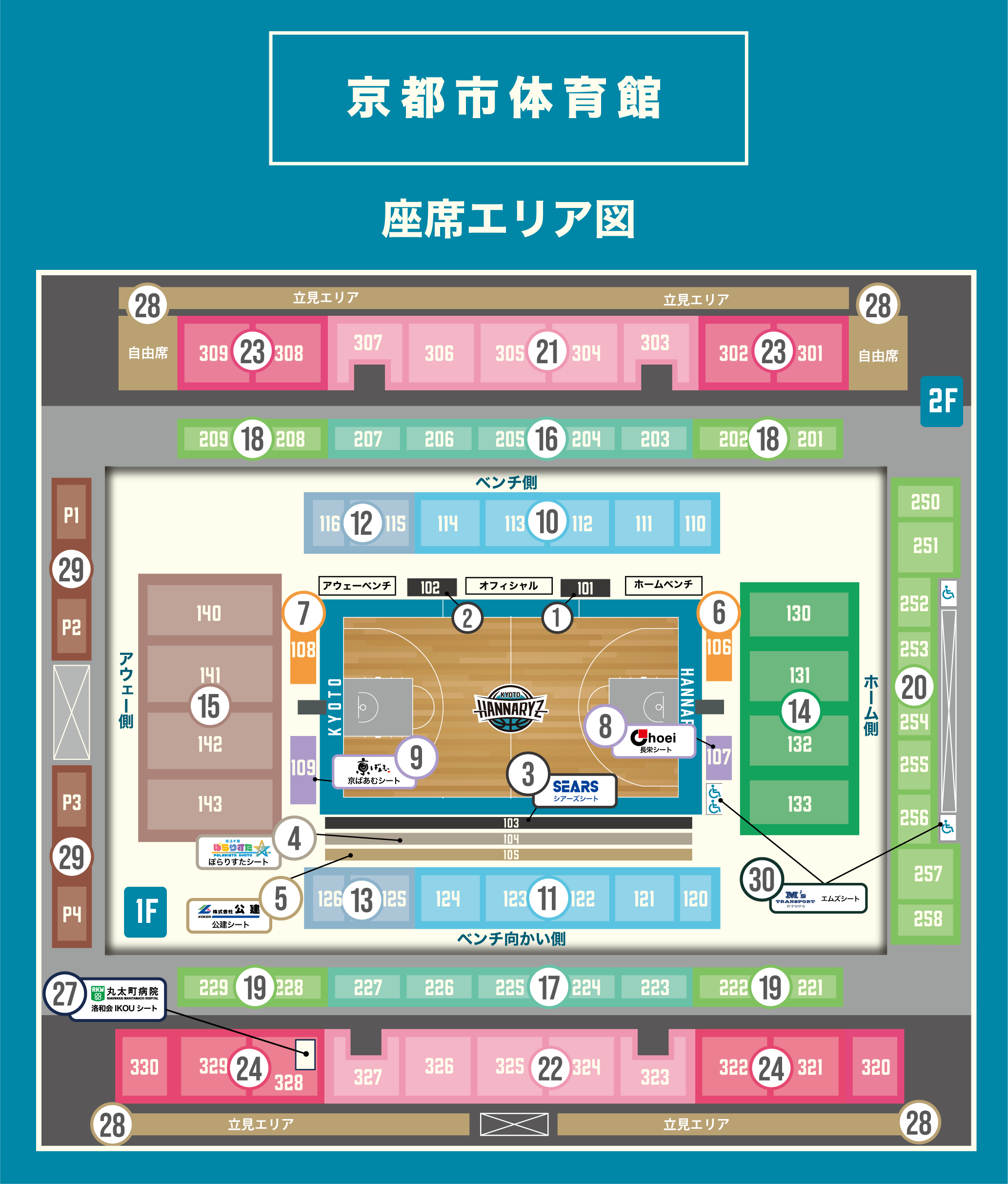 座席図