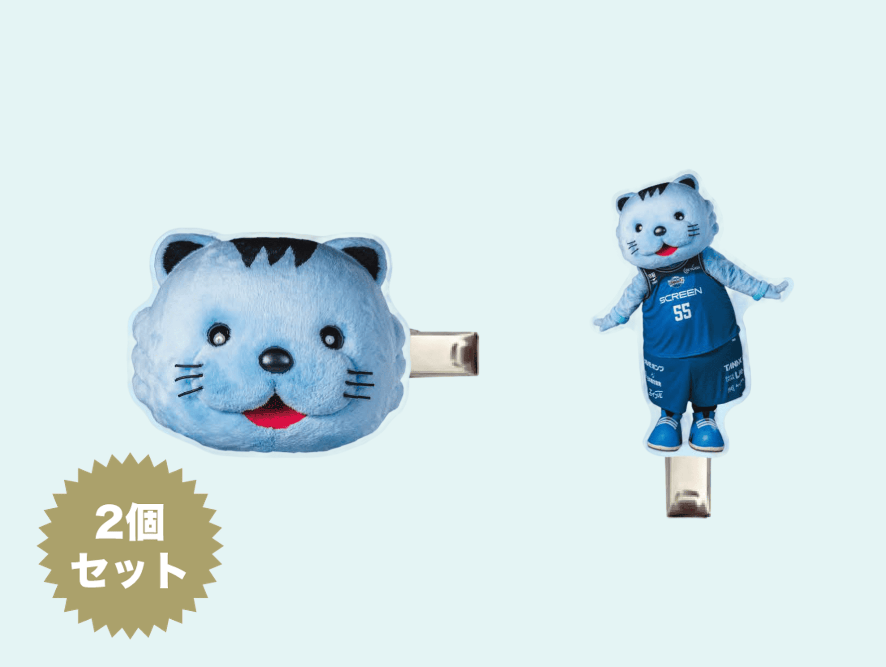 NEWはんニャリン前髪クリップ
