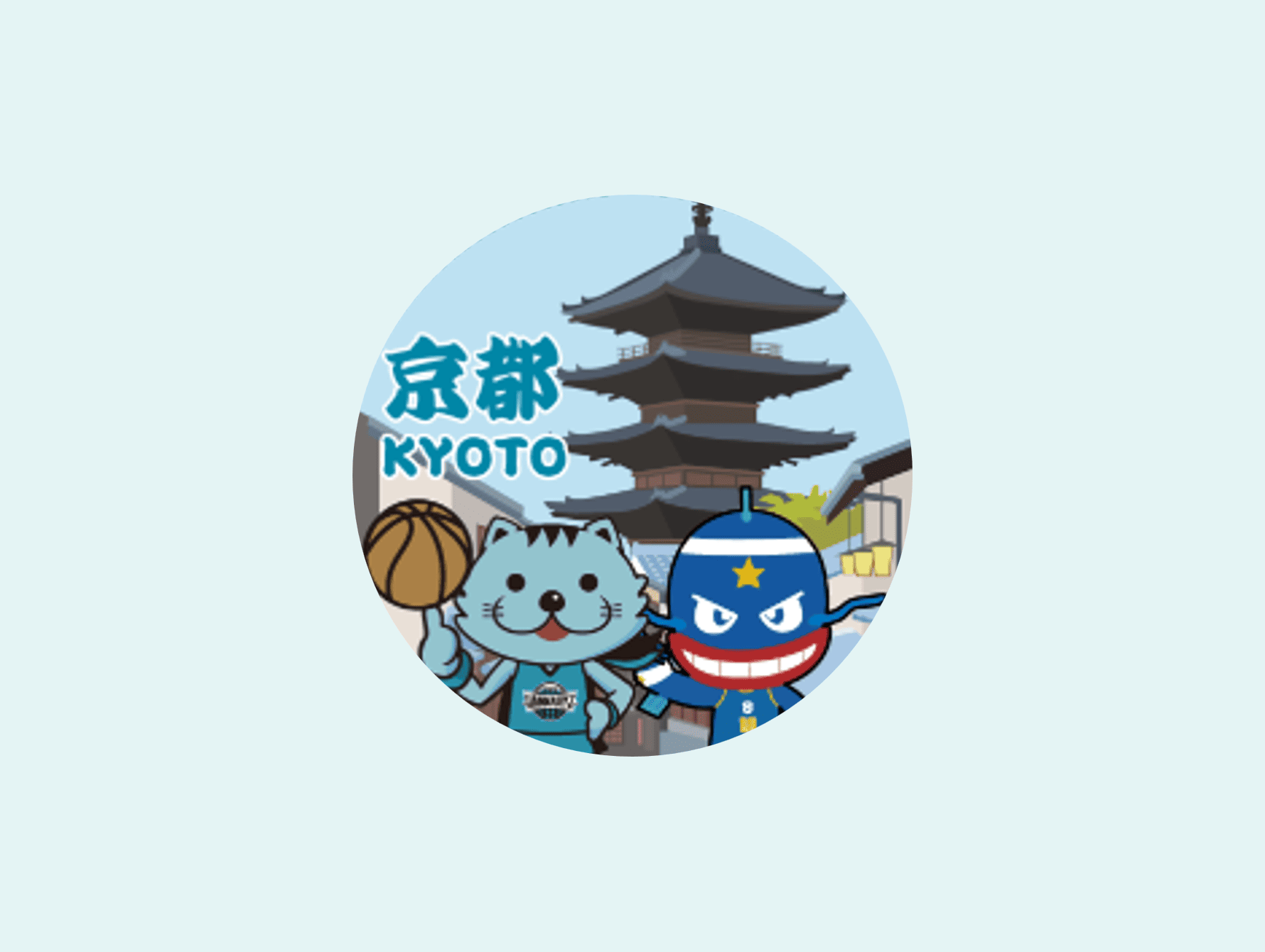 ニャリトモ缶バッジ(マグニー×はんニャリン)
