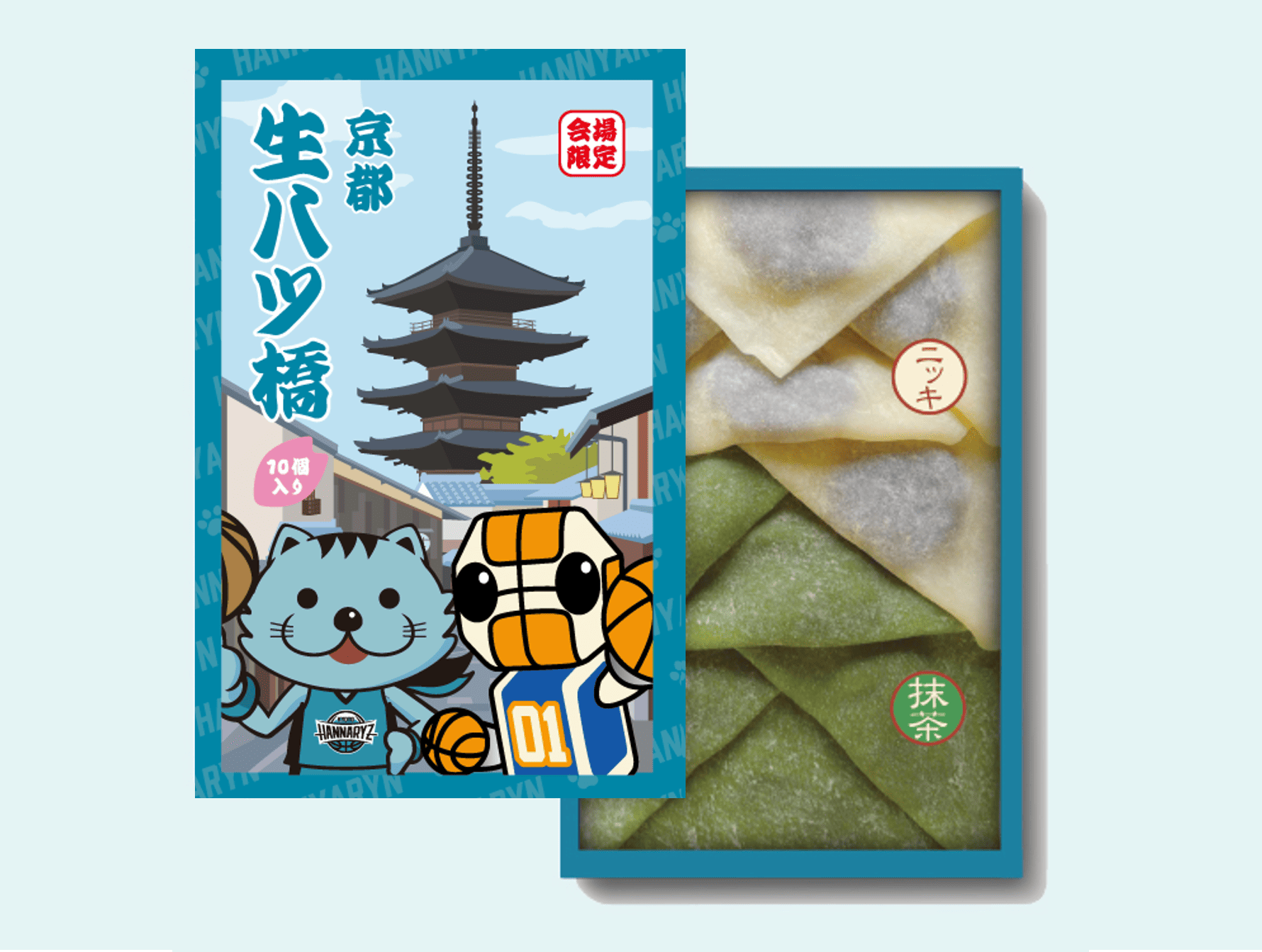 ニャリトモ八ツ橋(ロボスケ×はんニャリン)