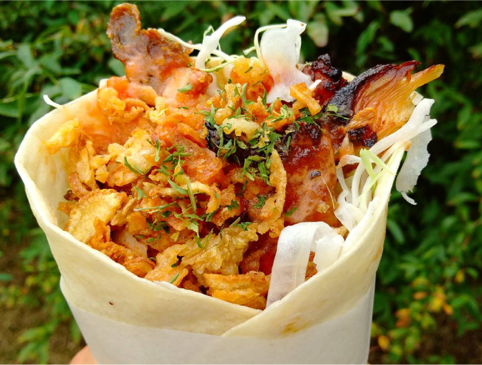 ケバブラップサンド