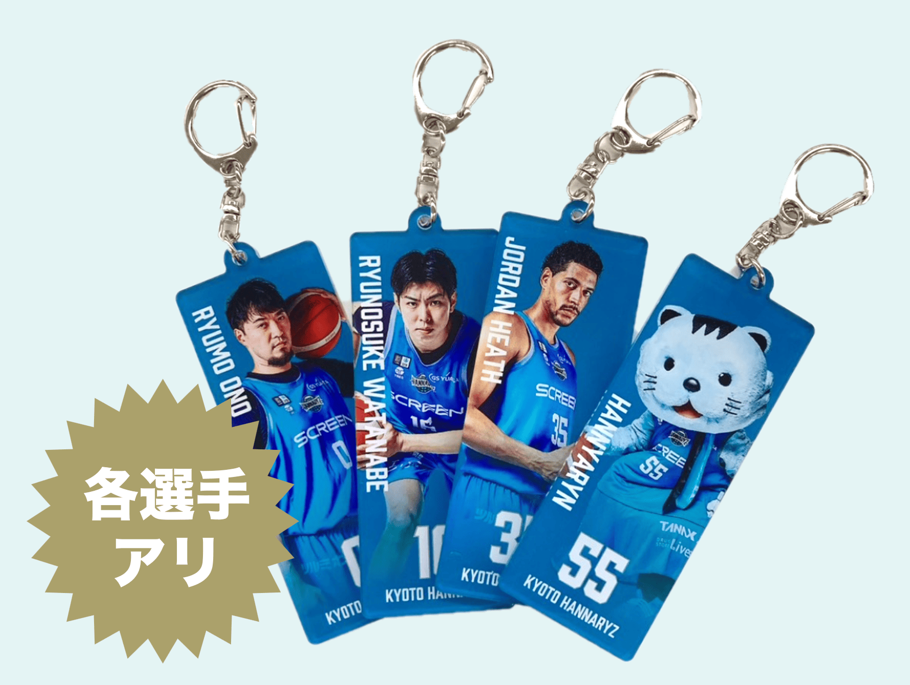 25-26プレイヤーズバナータオルアクリルキーホルダー(シークレット)