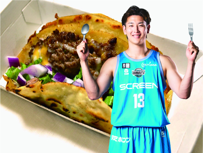 前田悟選手のマエサトタコス