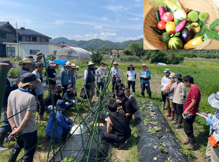 亀岡オーガニック農業スクールブース
