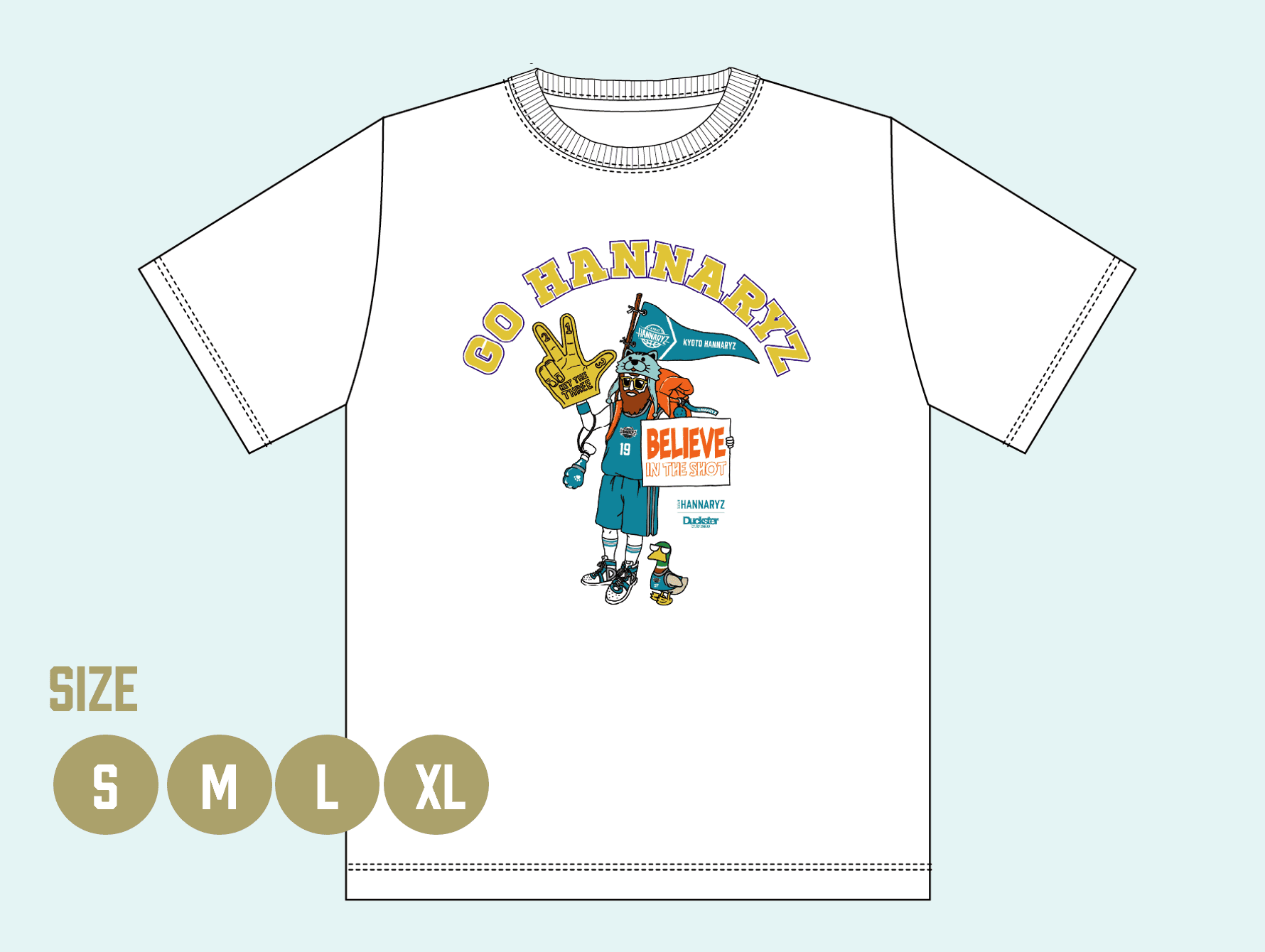 Ducksterコラボ　Tシャツ