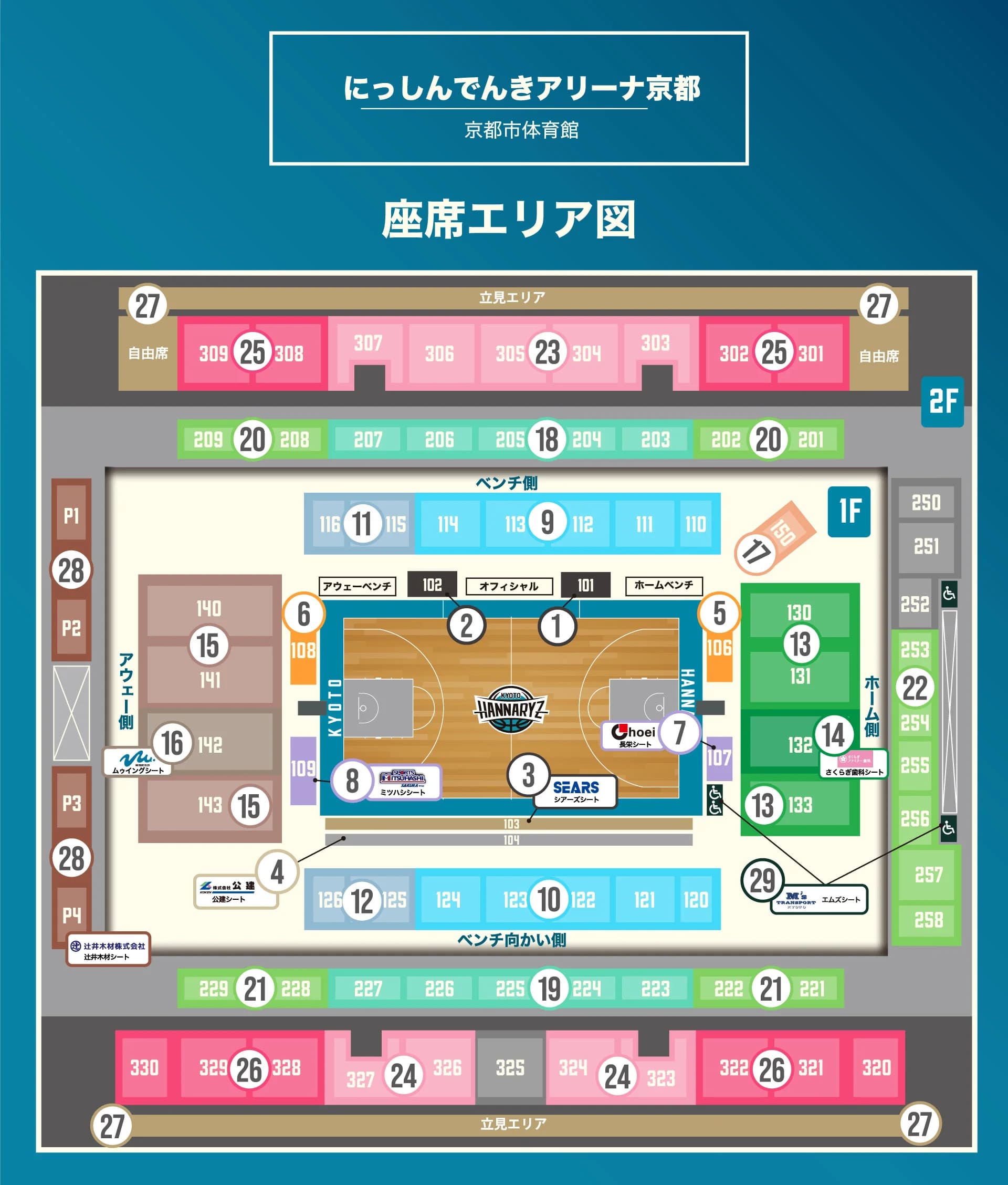 座席図