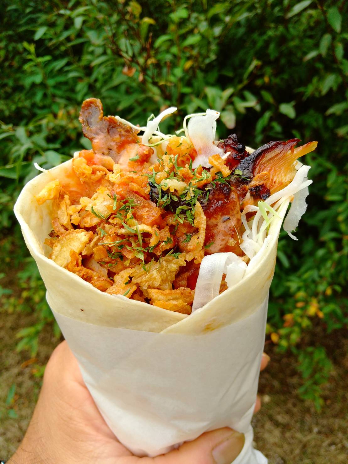 ケバブラップサンド