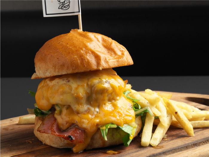 アピッツチーズバーガー