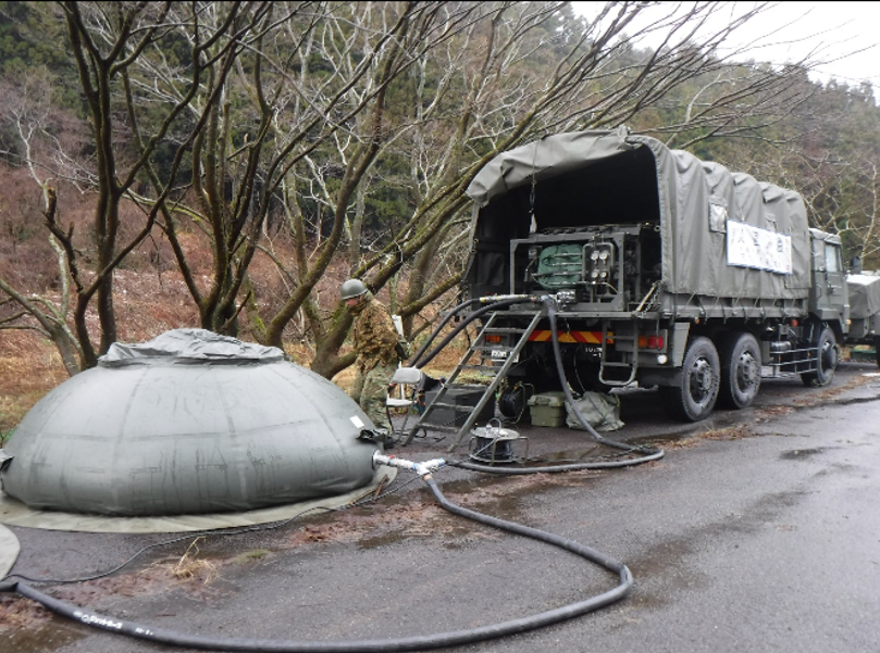 自衛隊車両 特別展示