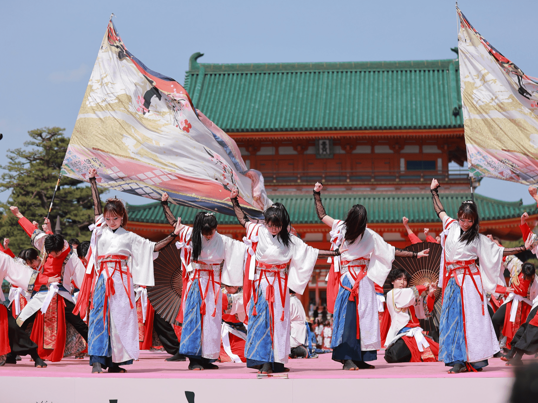 「彩ノ京(はなのみやこ)」パフォーマンス！