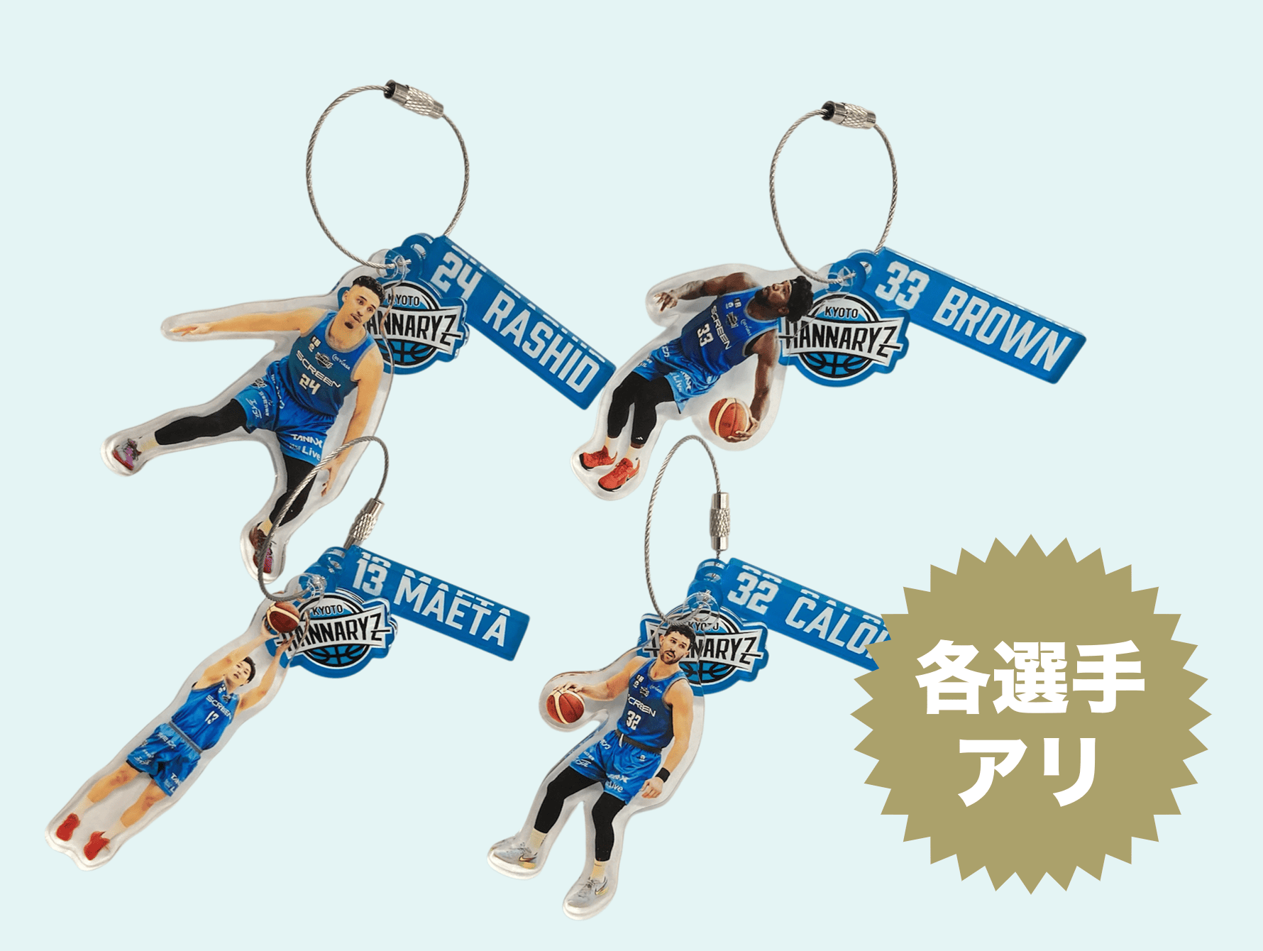 3連アクリルキーホルダー(シークレット)