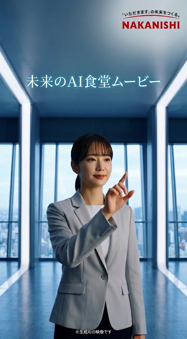 株式会社中西製作所　大阪万博上映アタックムービー / 未来のセントラルキッチン 1