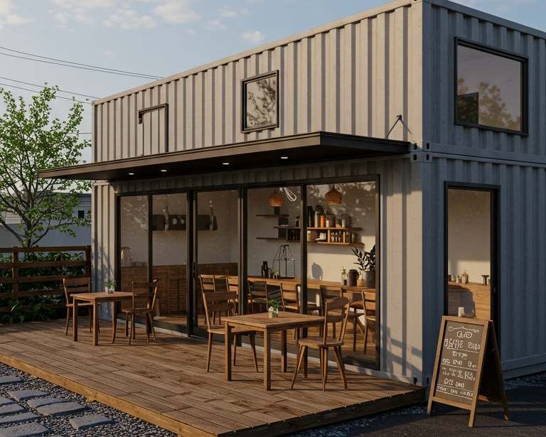 コンテナハウスカフェ開業のススメ