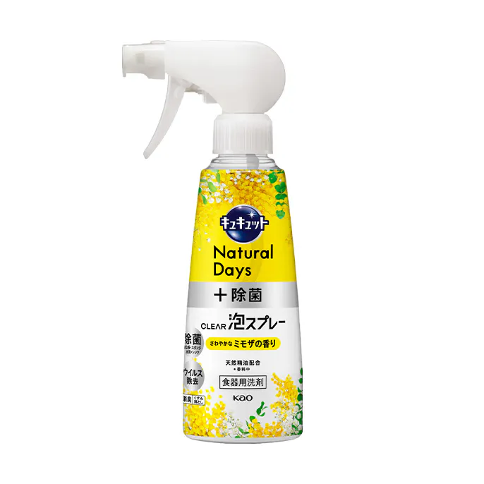 花王 キュキュット 泡スプレー ミモザの香り 280ml