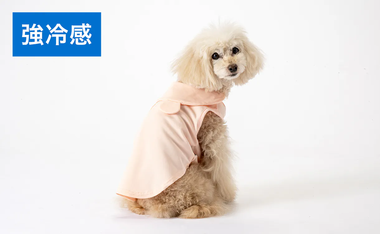 強冷感 襟付きタンクトップ