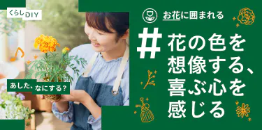 【あした、なにする?】花のガーデニング、彩りのあるくらし