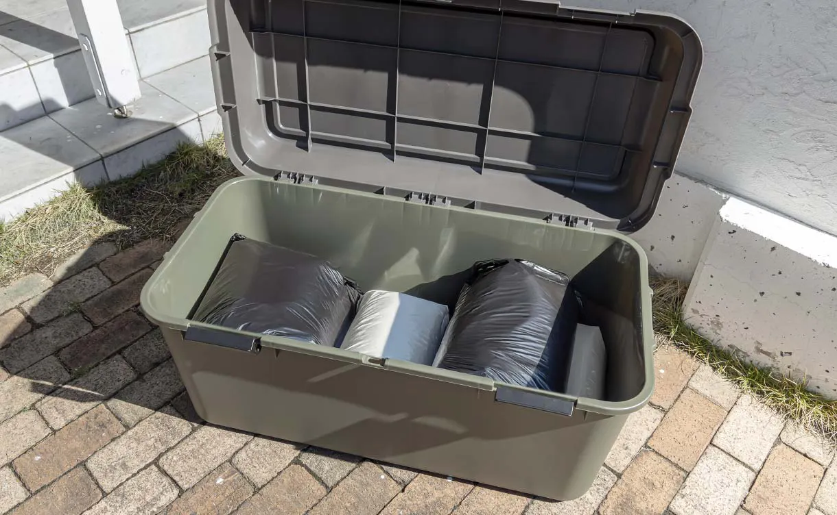 コンテナボックスを活用する