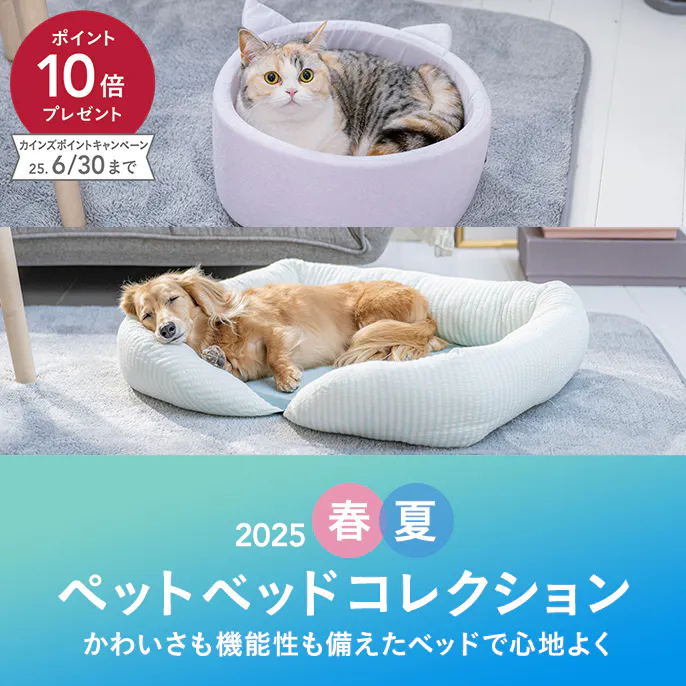 おすすめの愛犬・愛猫ペットベッドを機能や形別にご紹介