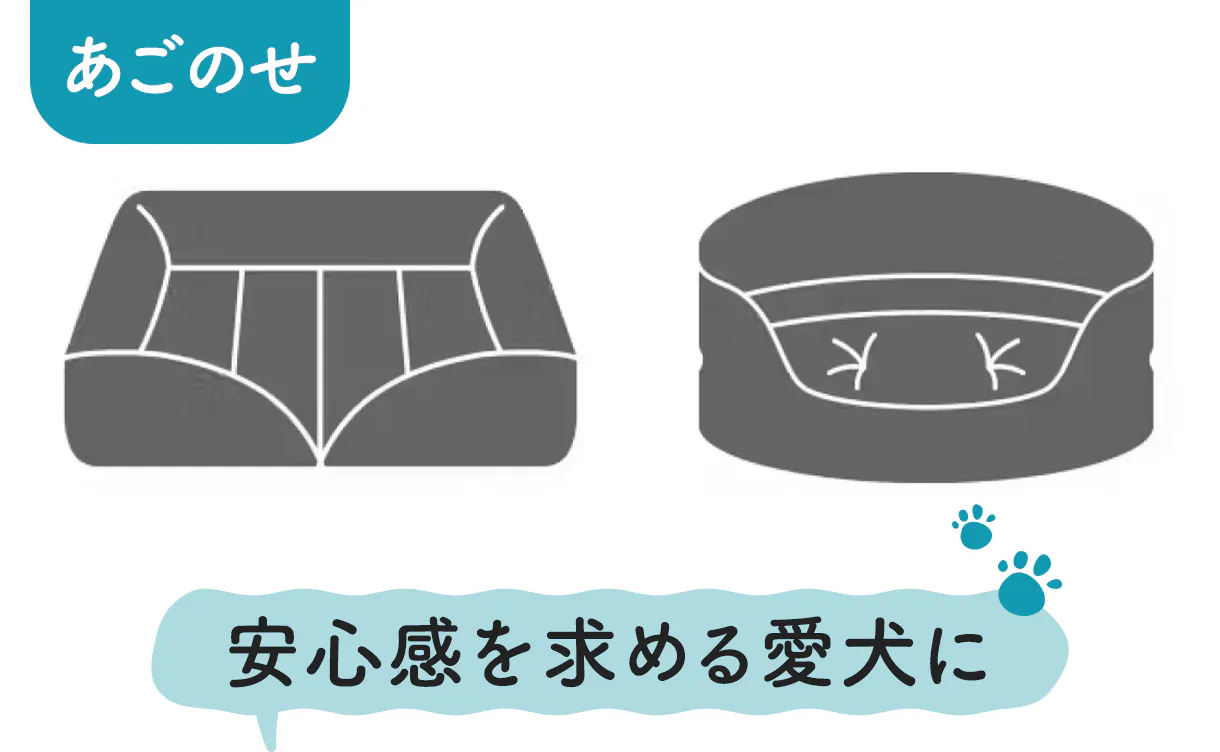 カドラー・縁付きペットベッド