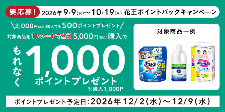 オンラインショップ限定キャンペーンも開催中！キャンペーン情報
