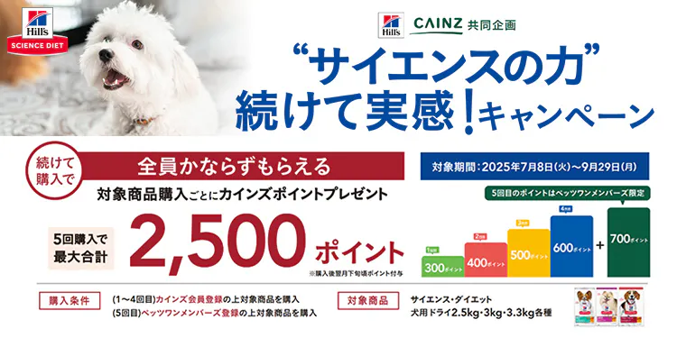 ”サイエンスの力”続けて実感！キャンペーン