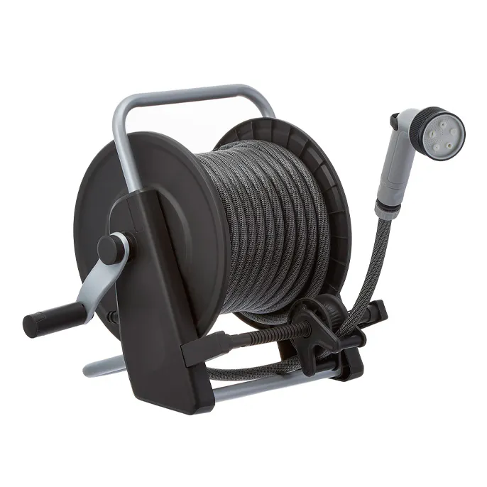 ガイド付ねじれにくい ホース付リール 20m