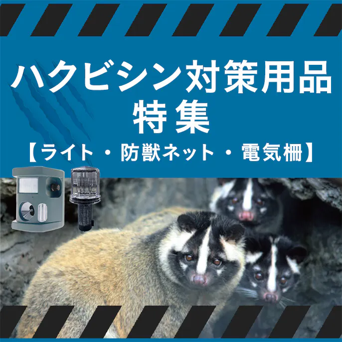 ハクビシン対策用品特集