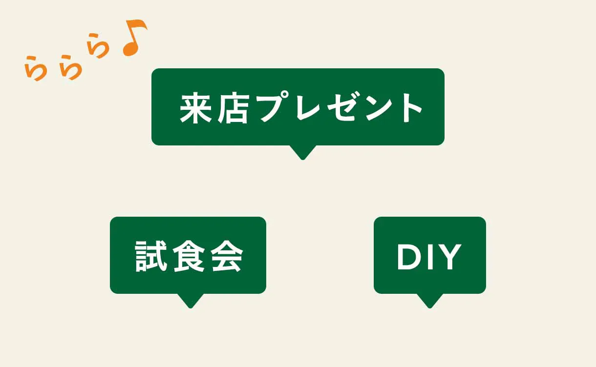 お店で楽しむ