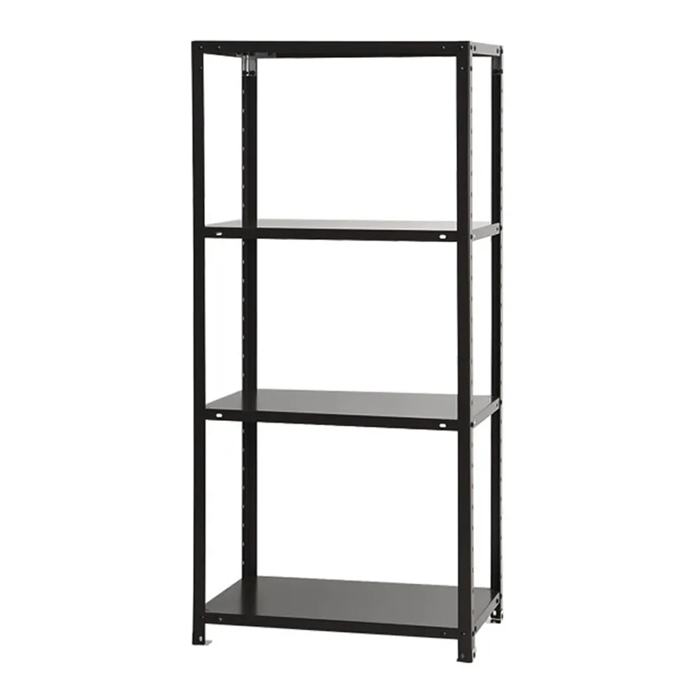 【送料無料】キタジマ スマートラック NSTR546 幅71.4cm 奥行41.2cm 高さ148.2cm 4段 ブラック 【別送品】