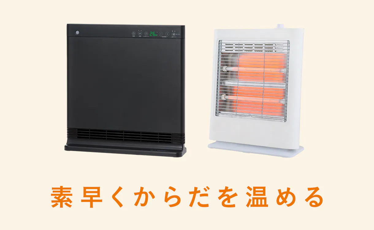 セラミックヒーター/電気ストーブ