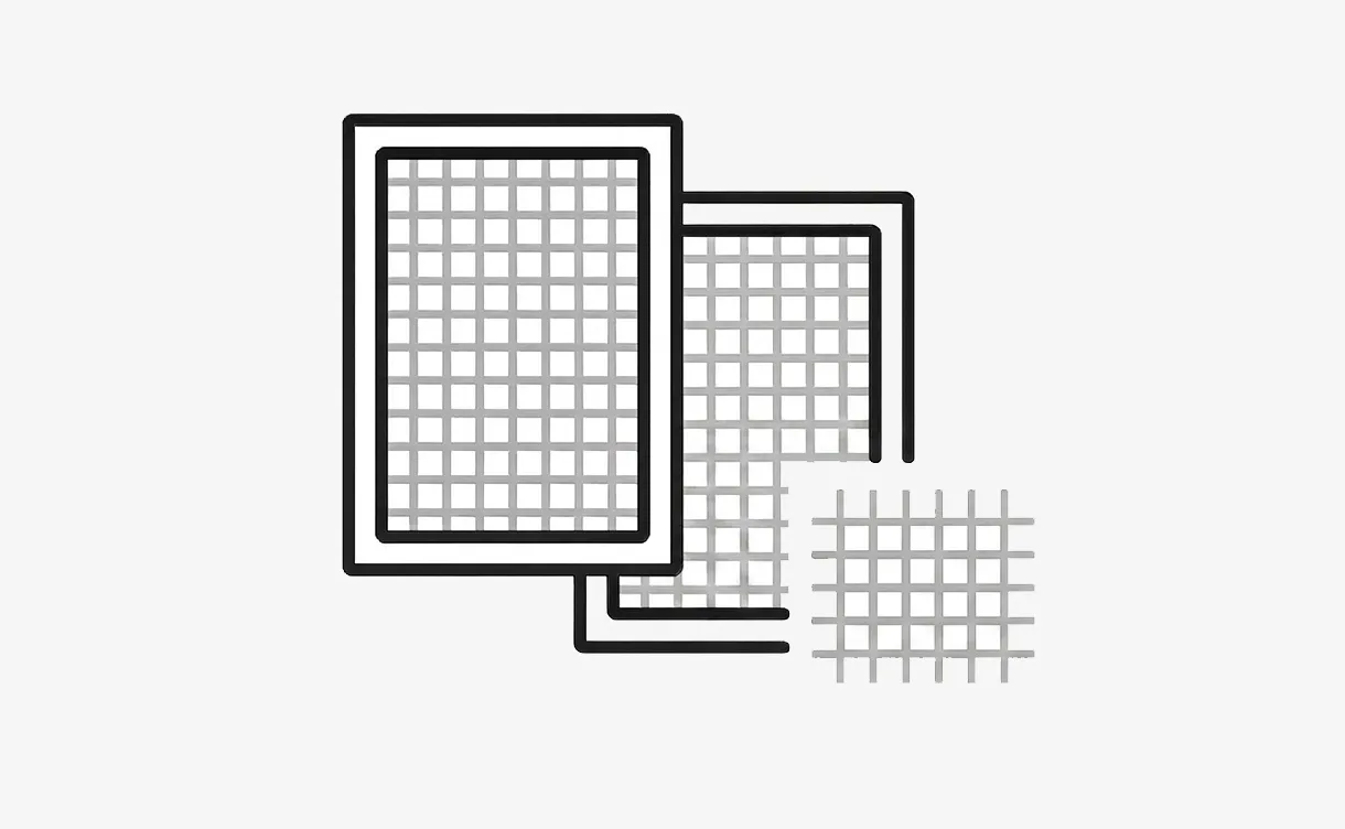 網戸を​補修する​