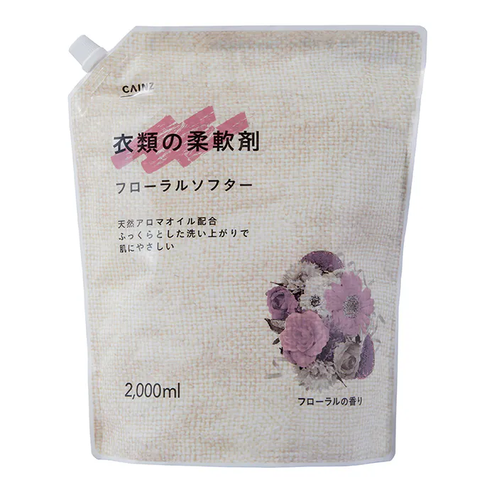カインズ 衣類の柔軟剤 フローラルソフター フローラルの香り 2L