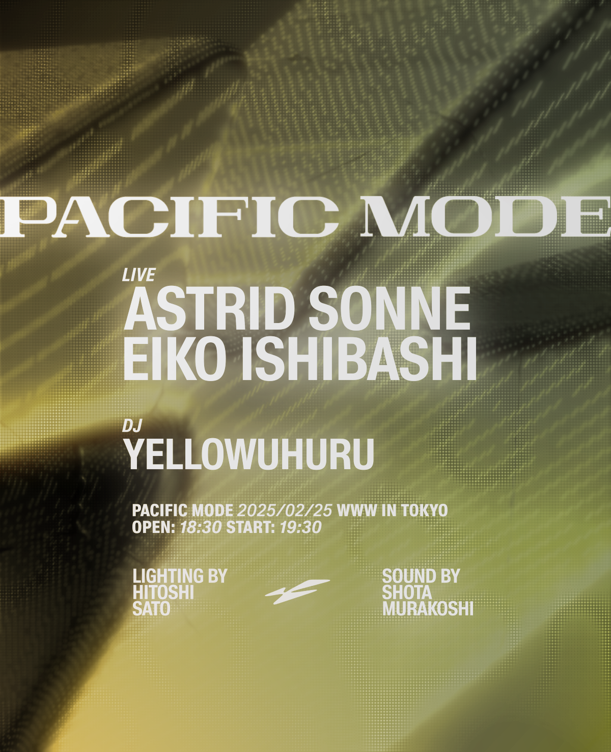 PACIFIC MODE w/ Astrid Sonne & Eiko Ishibashi 