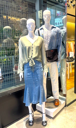 LIA Denim Midi Skirt デニムスカート