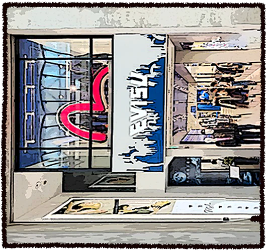 EVISU 心斎橋 1F/2F