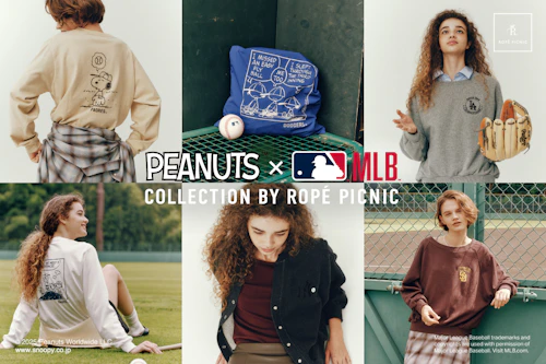 PEANUTS×MLB COLLECTION BY ROPÉ PICNIC