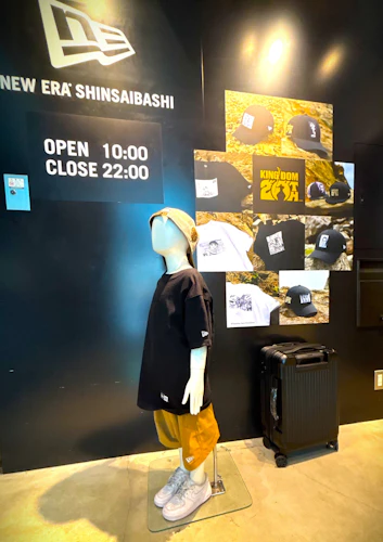 NEW ERA SHINSAIBASHIでお気に入りを見つけよう！
