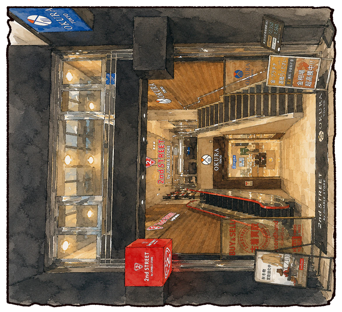 OKURA 大阪本店　1F