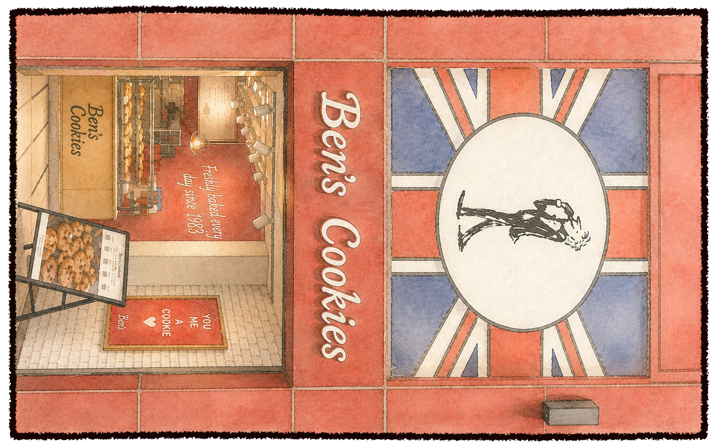 Ben's Cookies大阪心斎橋店