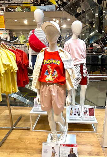 UNIQLO 心斎橋店　ポケモンUTで楽しむ夏コーデ