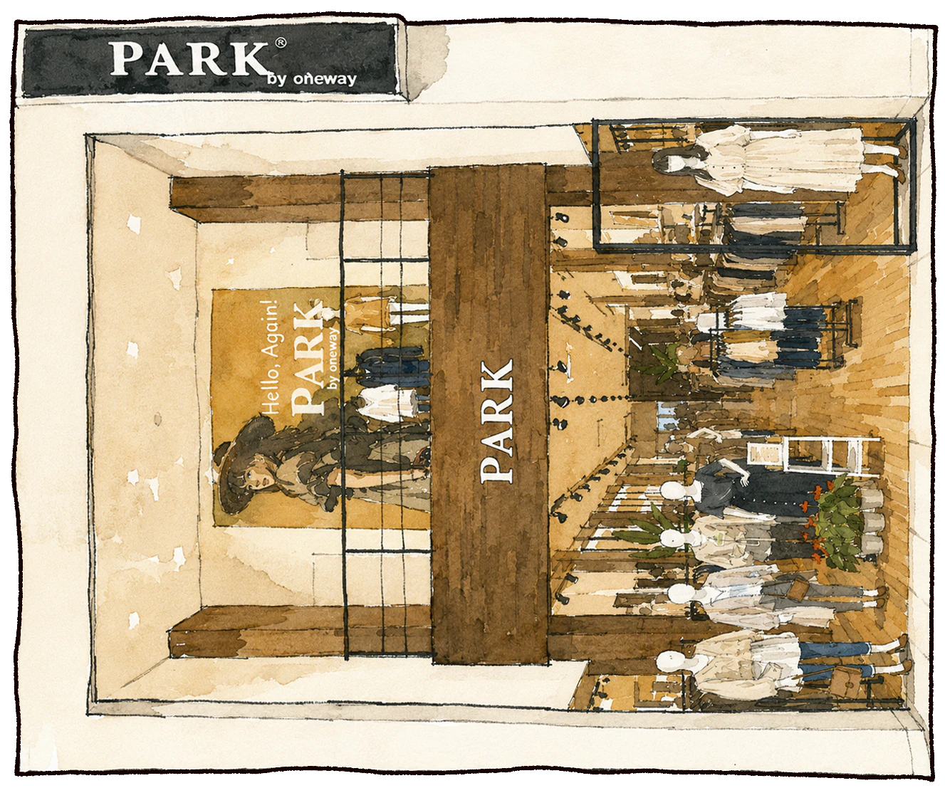 PARK by one way