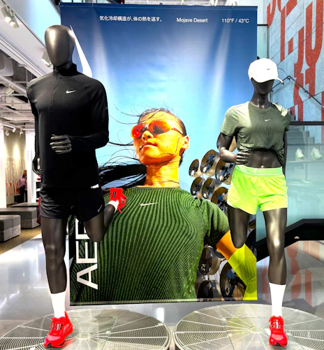 🏃‍♀️ 心斎橋でスポーツやファッションを楽しめる「NIKE SHINSAIBASHI」。