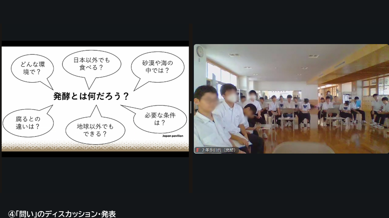 「問い」のディスカッション・発表