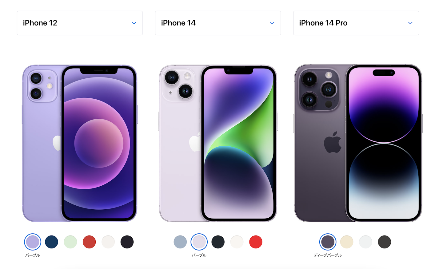 【iPhone14 Pro】ディープパープル
