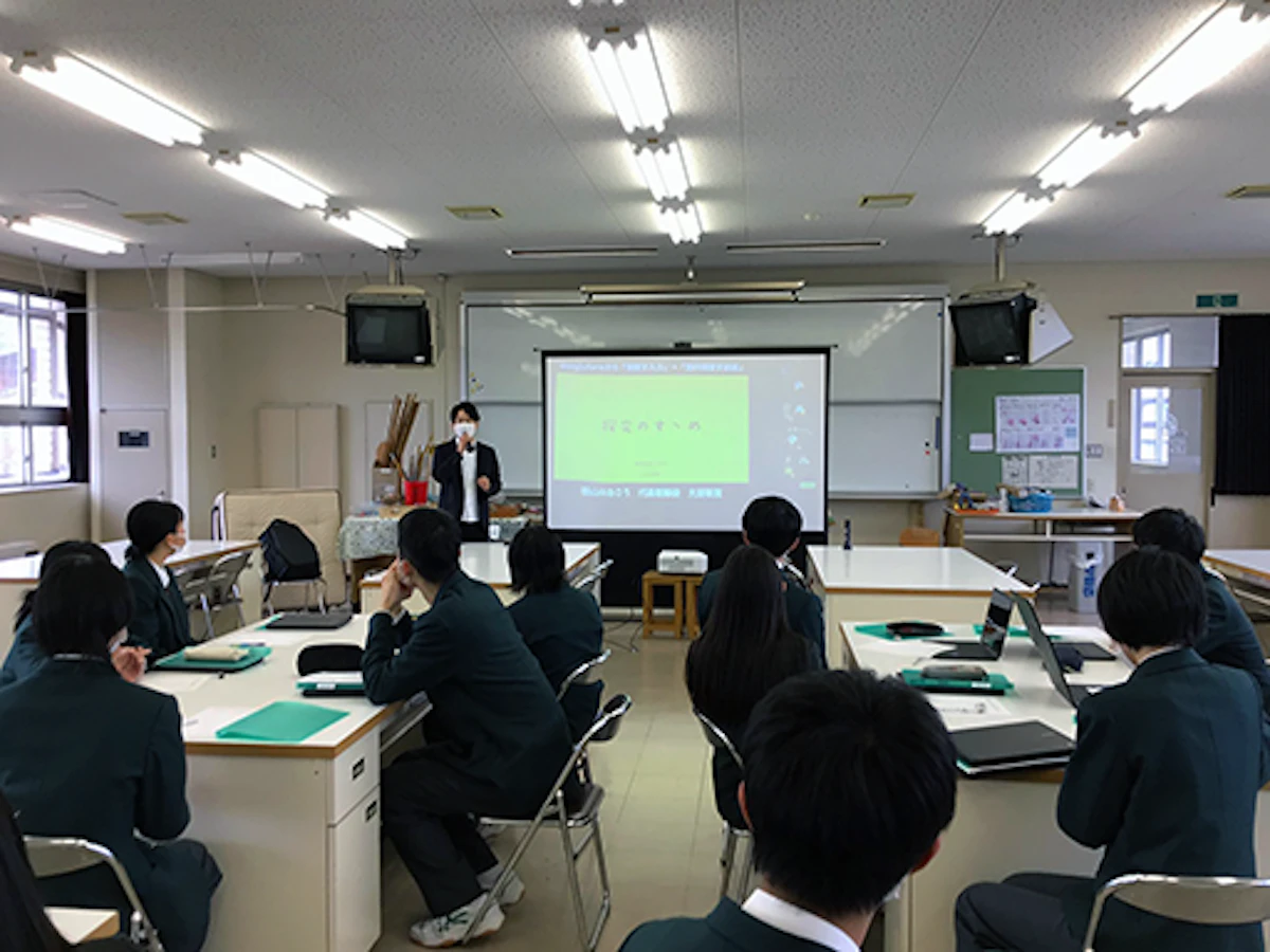 小国高校さんで探究研修をしてきました