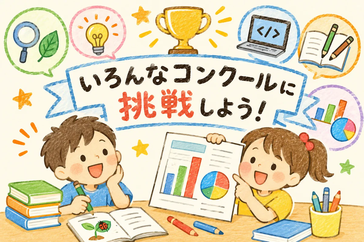 小中学生のコンクール特集|自由研究から発明まで山形の教室が紹介