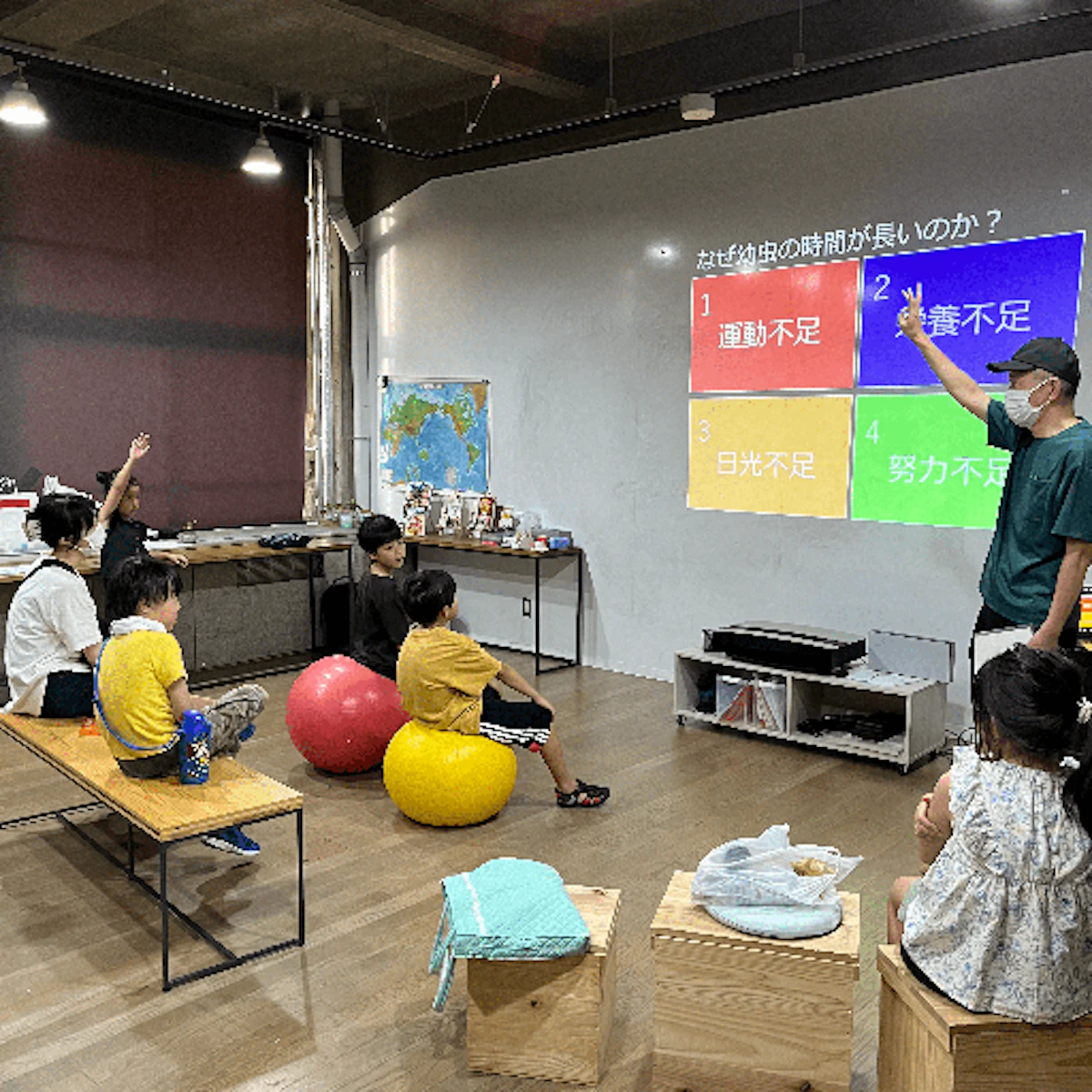 「セミの羽化を観察しよう!」イベントを開催しました!